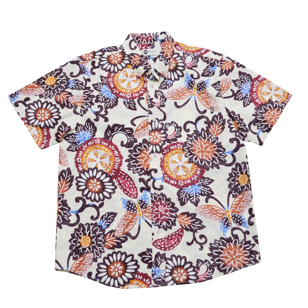 【2026年新作】かりゆしウェア かりゆし メンズ ゴーヤビンガタ 紅型 ボタンダウン レギュラーフィット MANGOPLUS マンゴプラス メンズ アロハシャツ 結婚式 ウェディング 結婚 プレゼント ギフト