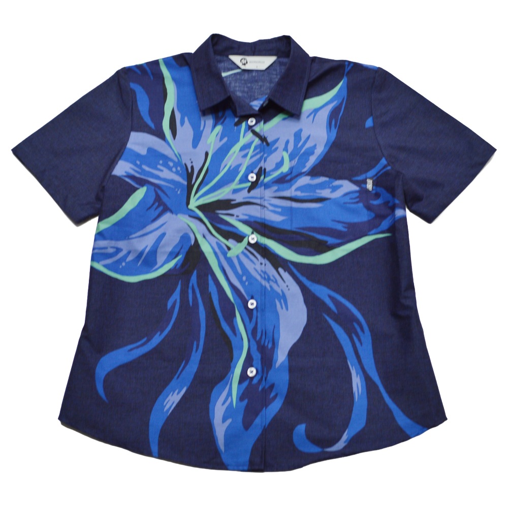 【2026年新作】かりゆしウェア かりゆし レディース 大百合パネル レギュラーカラー MANGOPLUS マンゴプラス レディース アロハシャツ 結婚式 ウェディング 結婚 プレゼント ギフト