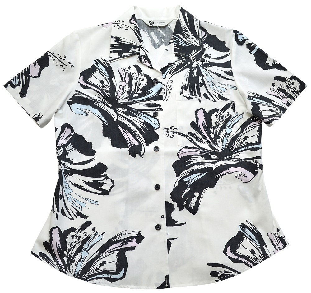 かりゆしウェア かりゆし レディース ライブリーハイビ オープンシャツ MANGOPLUS マンゴプラス レディース 沖縄 アロハシャツ 結婚式 ウェディング 結婚 プレゼント ギフト