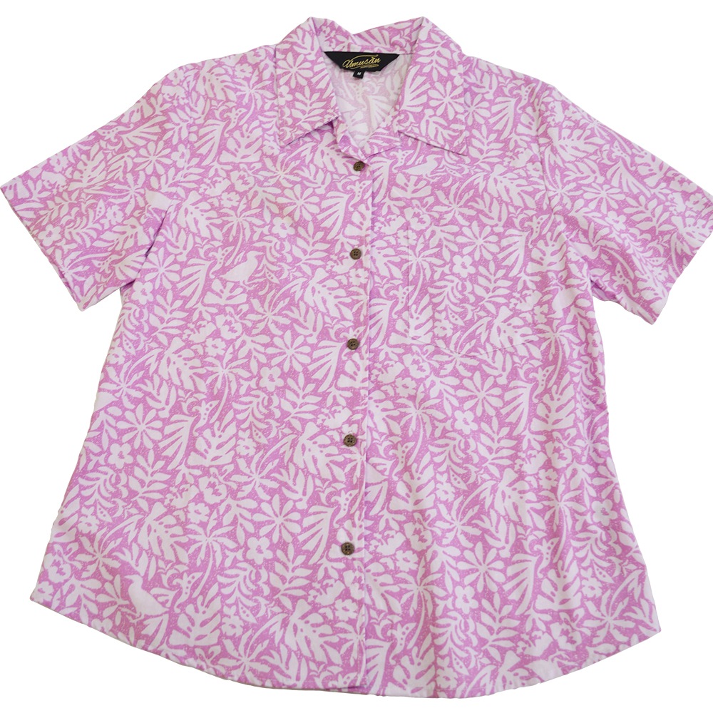 レディース アロハシャツ ス クイナリーフ オープンシャツ Quina Reaf 沖縄