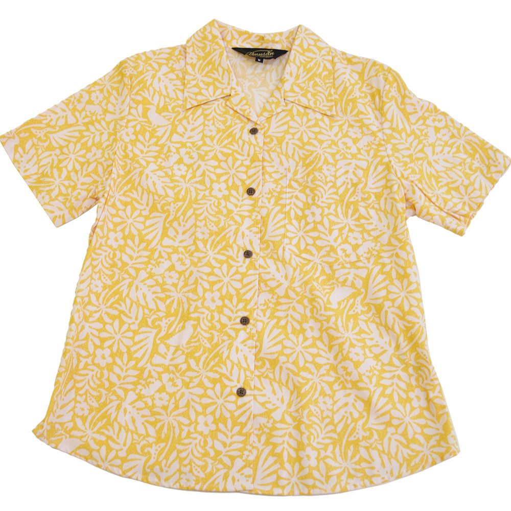 レディース アロハシャツ ス クイナリーフ オープンシャツ Quina Reaf 沖縄