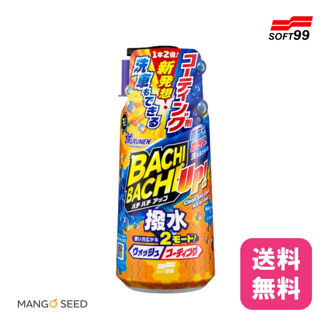 SOFT99 ALAUNEN バチバチアップ ウォッシュ＆コート 1本