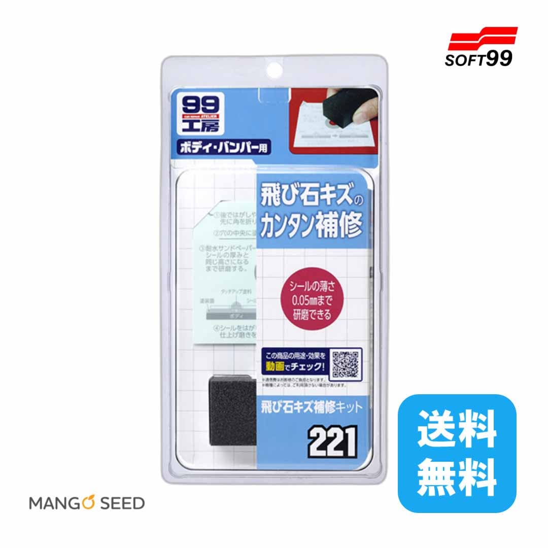 SOFT99 99工房 飛び石キズ補修キット