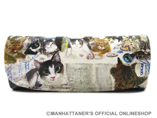 和マンハッタナーズ めでたい猫 置物 和マンハッタナーズ