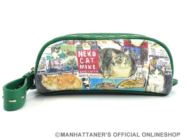 ピッグパース キーケース Ny猫絵暦4月 財布 マンハッタナーズ オフィシャル オンライン ショップ