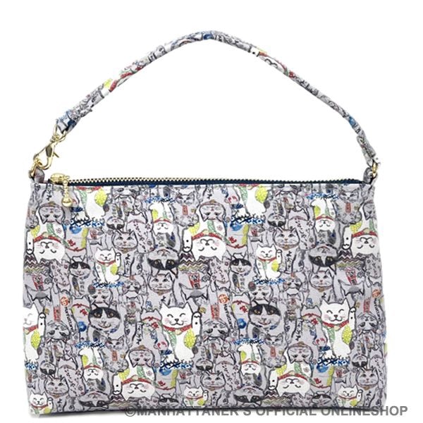 マンハッタナーズ　ポーチ　3点 Manhattaner's マンハッタナーズ 縦型ポシェット S