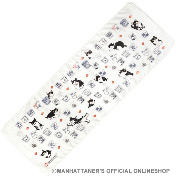 ふんわり二重ガーゼ手ぬぐい 「七とそば猪口づくし」 | すべての商品