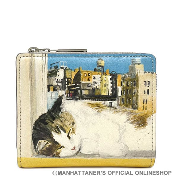 マンハッタナーズ（Manhattaner’s）/【マンハッタナーズ】トップパース　二つ折り財布 トップパース 二つ折り財布 外ファスナー小銭入れタイプ 「ぐっすり