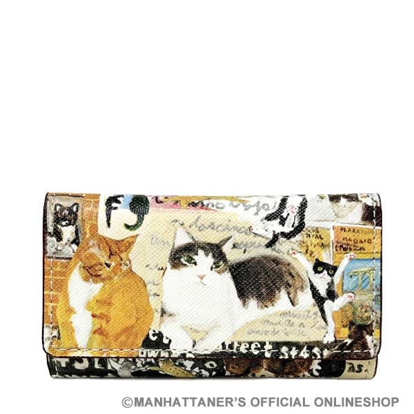 ライブリーパース キーケース「猫のスタディ」 | 財布,キーケース