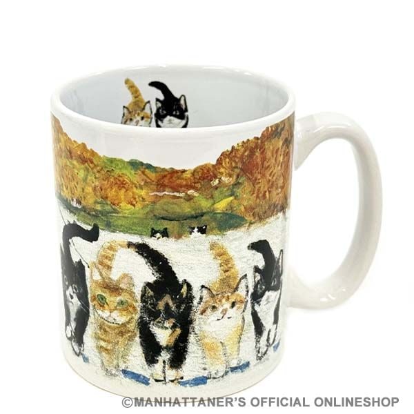 ね*。様 ●MANHATTAN'Sグッズ７点まとめ●マンハッタナーズ マグカップ マグカップ 「アンパイアロックを闊歩する」 | ホーム＆キッチン