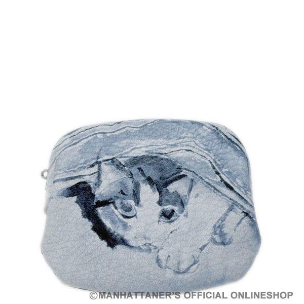 藍パース 押しがま口財布「巣ごもり」 | すべての商品