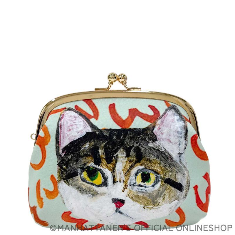 シュガー がま口ポーチ「ミケちゃん」 | ファッション雑貨,ポーチ