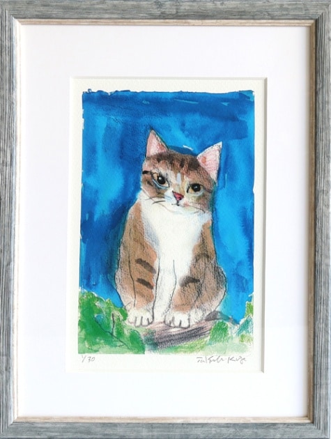 マンハッタナーズ　立体アート時計「猫の絵を描く仕事」 画家 久下貴史の作品世界の猫たちが大活躍するアートブランド