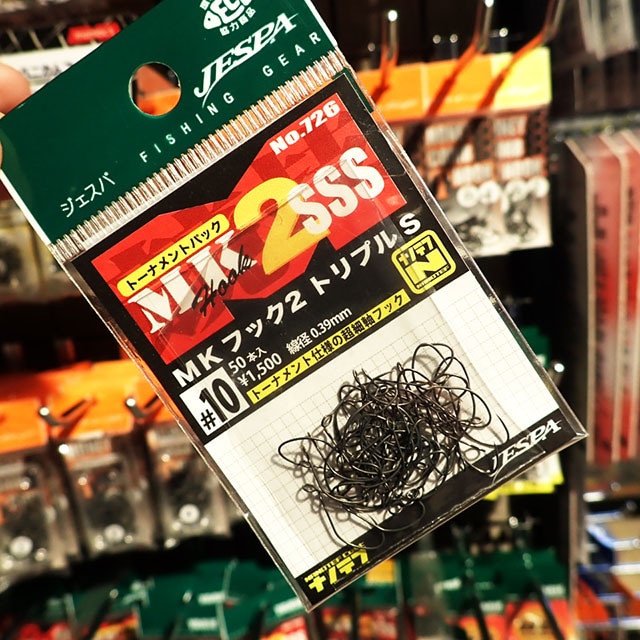 ヤリエ MKフック2 トリプルS 50本入 No.726 | フックから探す,トラウト
