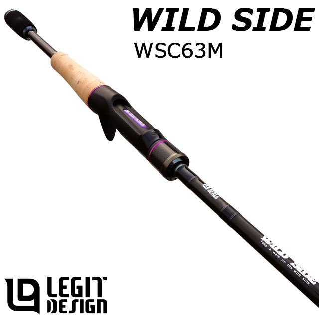 バスロッド　レジットWILDSIDE　WSC63M レジットデザイン ワイルドサイド WSC63M | ロッドから探す,バス