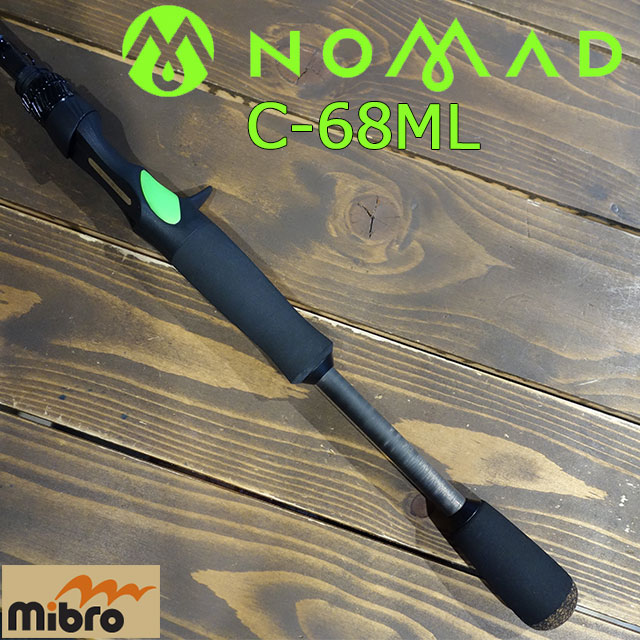 新春初売り ミブロ ロッドから探す,バスロッド(スピニング1 | C-68ML NOMAD ロッド