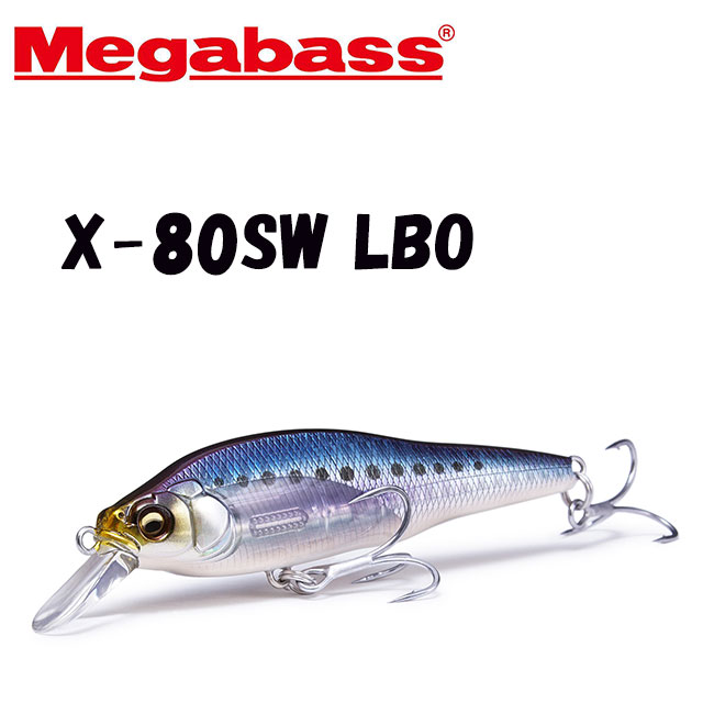 メガバス X-80SW LBO | シーバスルアーから探す,ミノー・リップレス