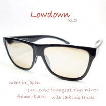 SMITH��LOWDOWN XL2 BLACK��X-AC��ORANGE31��SILVERMIRROR