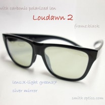 SMITHLOWDOWN 2 BLACKX-LIGHT GREEN37SILVERMIRROR