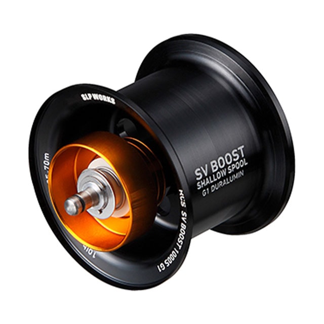 SV ブースト1000 G1 スプール 黒 SLPワークス RCS SV BOOST 1000S G1 スプール ブラック | リール