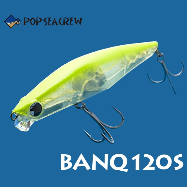 Pop Sea Crew シーバス ルアー POP SEA CREW BANQ120S | シーバスルアーから探す,ミノー・リップレス