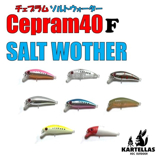 カルテラス チェプラム 40F SW | トラウトルアーから探す,クランク
