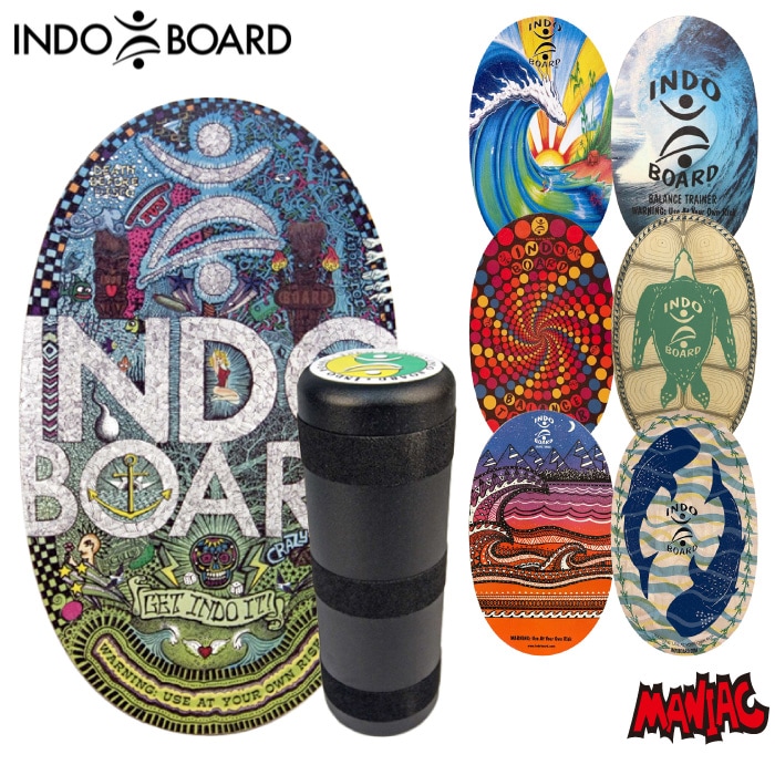 INDO BOARD インドボード バランスボード ローラー DVDのお得な3点