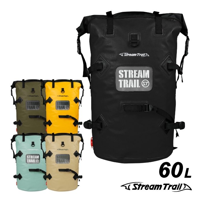 Stream Trail 防水バックパック 大容量 毎日割】防水 ストリームトレイル リュック 防水バッグ 大容量