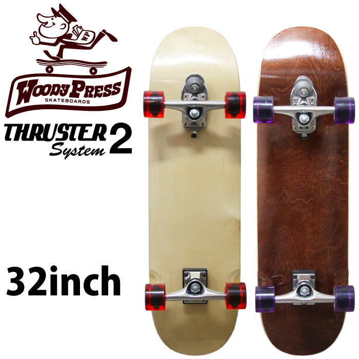 サーフスケート スケートボード コンプリート WOODY PRESS 32