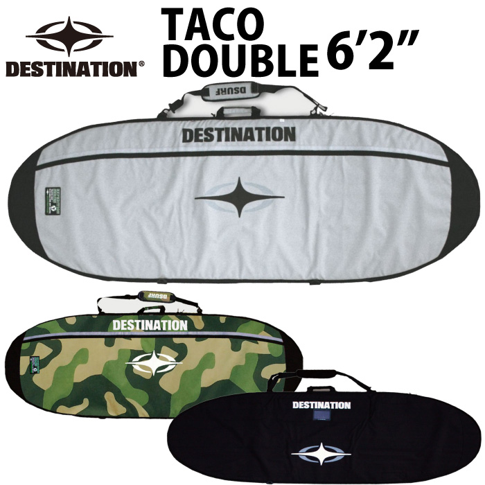 ディスティネーションダブルケース タコダブル　 6'6 カモフラージュ　迷彩 サーフィン / SURFING,サーフィン小物ブランド別,デスティネーション