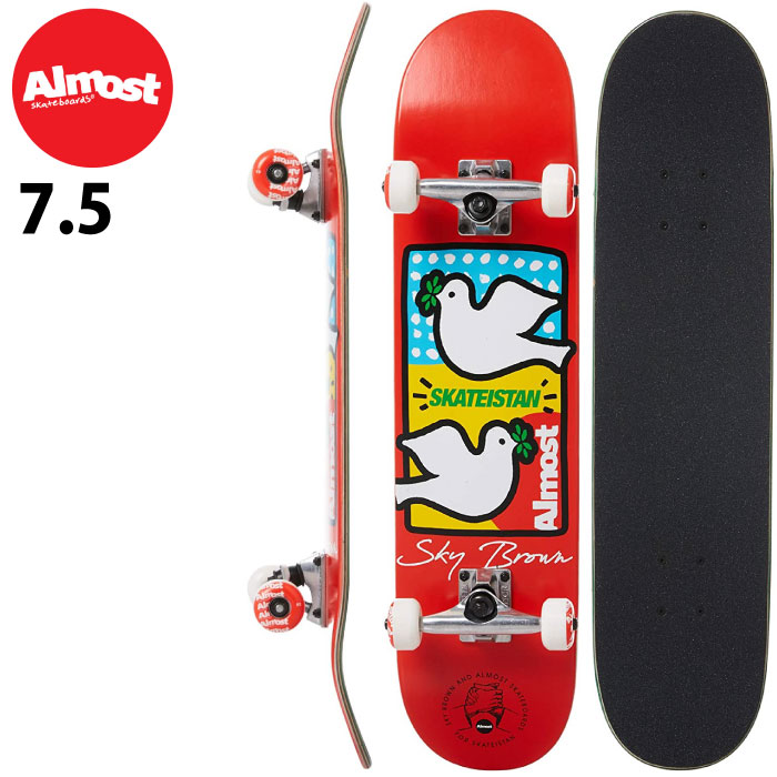 Almost オルモスト スケートボード コンプリート Skateistan Double