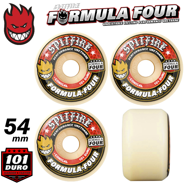 スケートボードウィール SPITFIRE スピットファイヤー F4 FORMULA FOUR