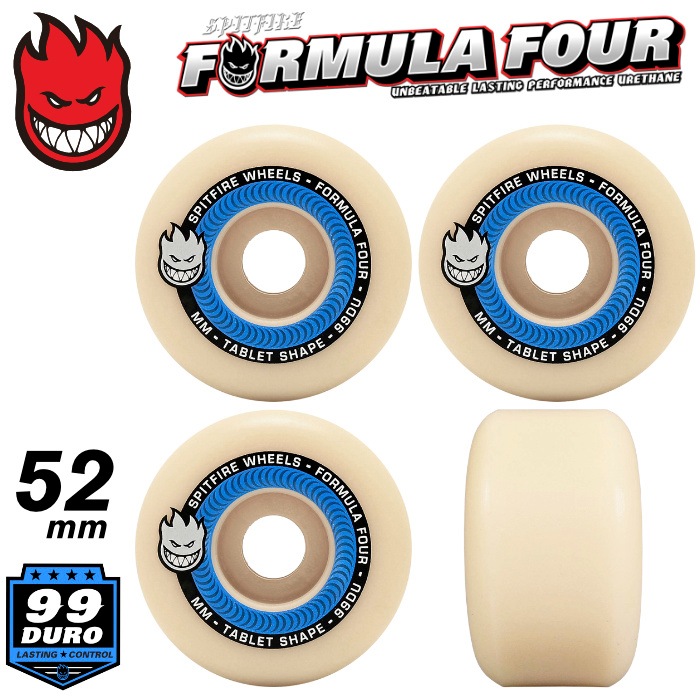 スケートボードウィール SPITFIRE スピットファイヤー F4 FORMULA FOUR