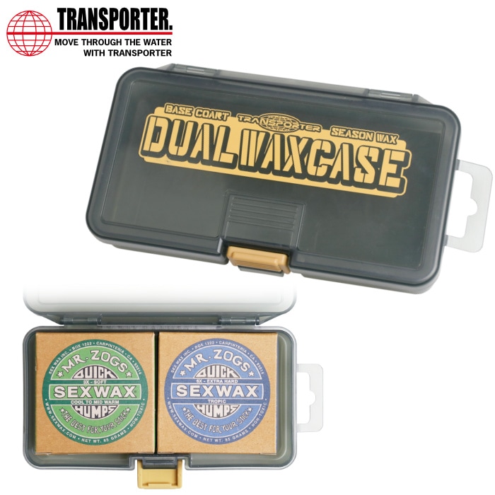 ۥե å  Ǽ ȥ󥹥ݡ ǥ奢å TRANSPORTER DUAL WAX CASE Ǽ ʪ ݴ  Ƥߤ