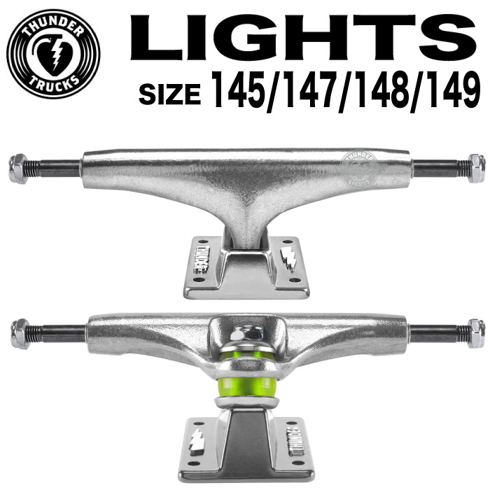 THUNDER TRUCKS POLISHED HOLLOW LIGHTS Ⅱ 149 SET スケート