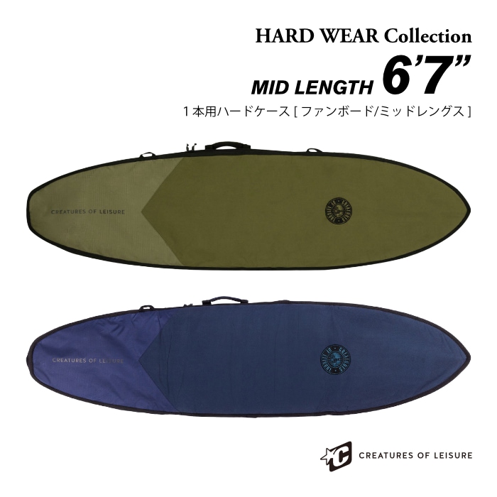 ディスティネーション7'6ハードケース　ダブルケース ミッドレングス ディスティネーション7'6ハードケース ダブルケース ミッド