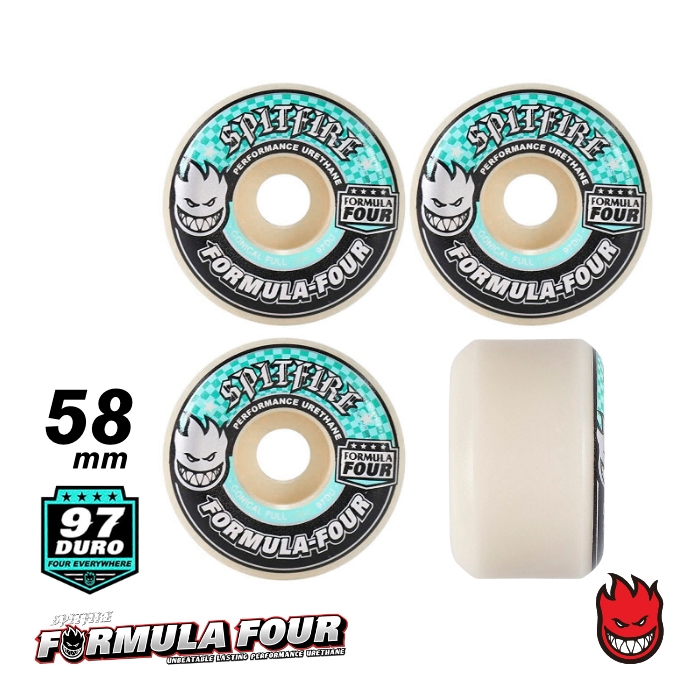 スケートボード ウィール スケボー SPITFIRE スピットファイヤー F4