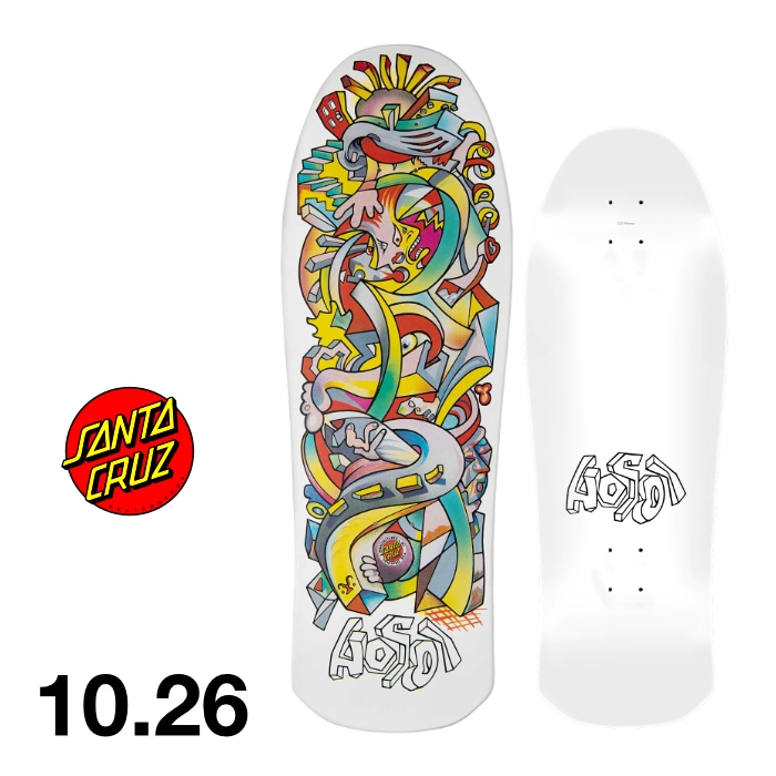 スケボー デッキ単品 スケートボード SANTA CRUZ サンタクルーズ
