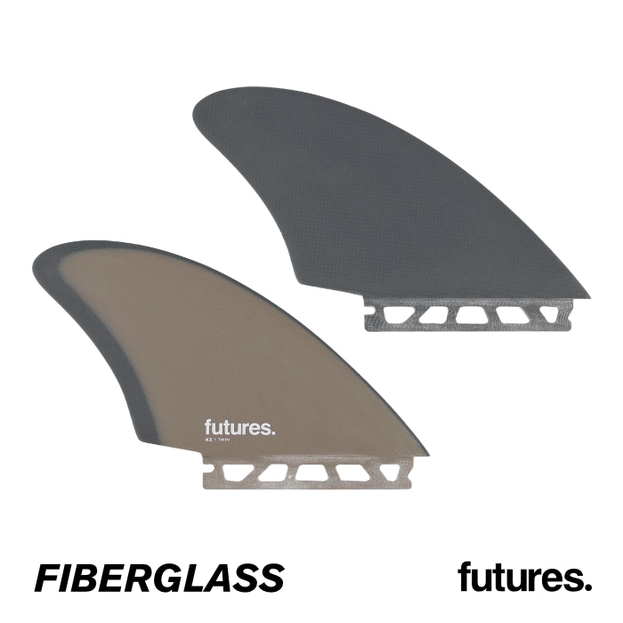 フューチャー フィン ツインフィン ショートボード用 FUTURES. FIN