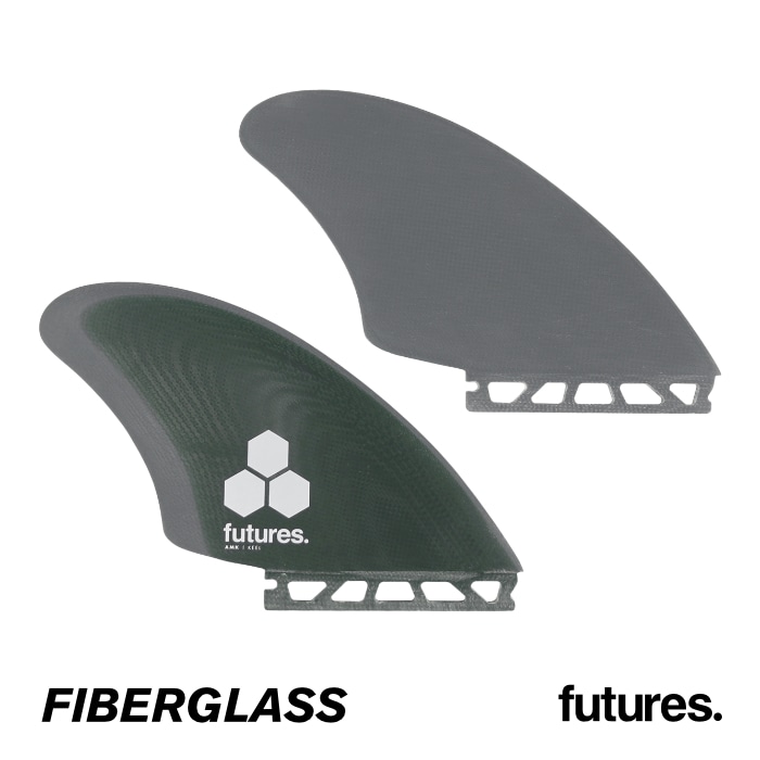 アートグラス仕様　フューチャーフィン対応　ツインキールフィン futures.（フューチャー） 24 futures. フィン ツインフィン FIBER