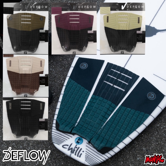 デッキパッド サーフィン DEFLOW デフロウ デフロー ショート