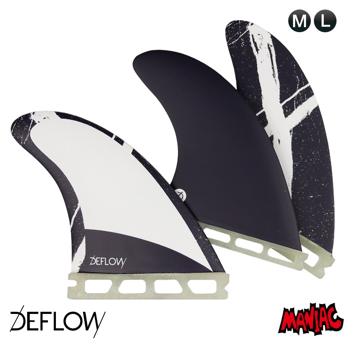 future フューチャー フィン トライフィン ショートボード用 DEFLOW