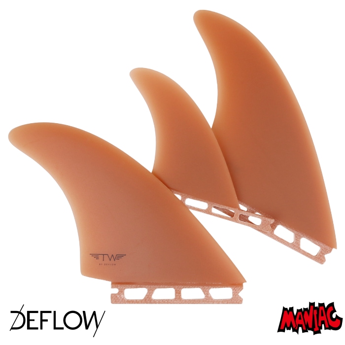 future フューチャー フィン ツインフィン DEFLOW デフロウ