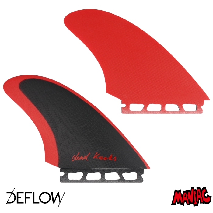 future フューチャー フィン ツインフィン フィッシュ DEFLOW デフロウ