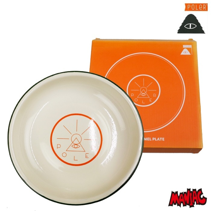 POLeR ݡ顼  ץ졼 ݡ GOLDEN CIRCLE ENAMEL PLATE  ץ졼 ʥ ۡ  ȥɥ ȥå ȥɥ ׻ Ĥ  BBQ С٥塼