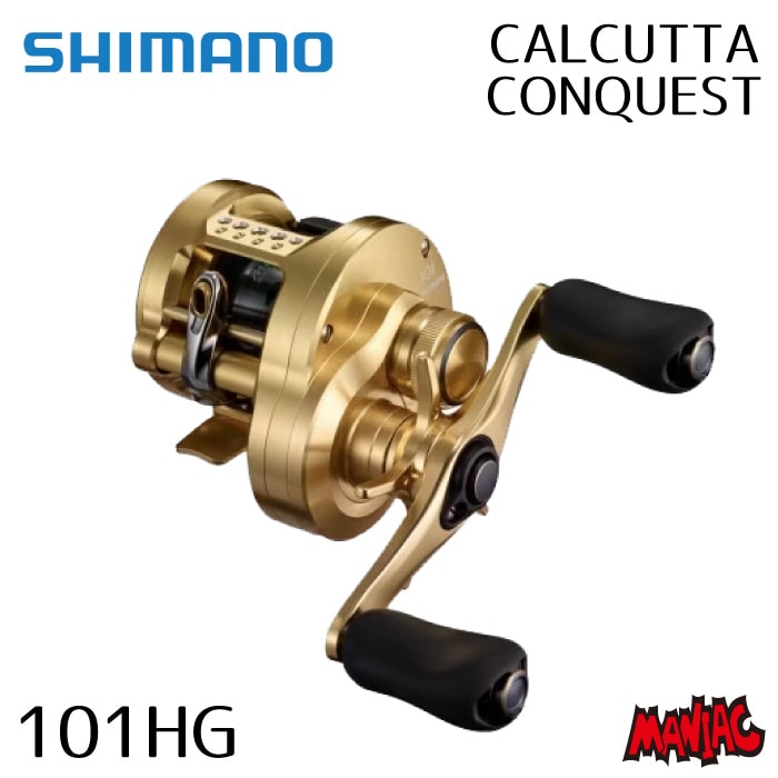 即納】SHIMANO カルカッタ コンクエスト 101HG 042330 左巻き 釣り