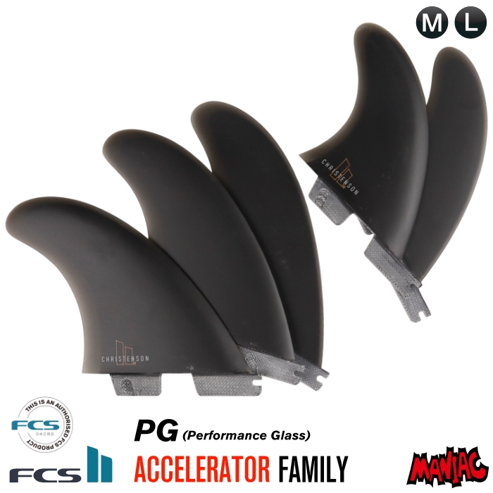 サーフィン・ボディボード FCS2 ACCELERATOR THRUSTER M FCS2 エフシーエスツー ACCELERATOR NEO GLASS ECO アクセ