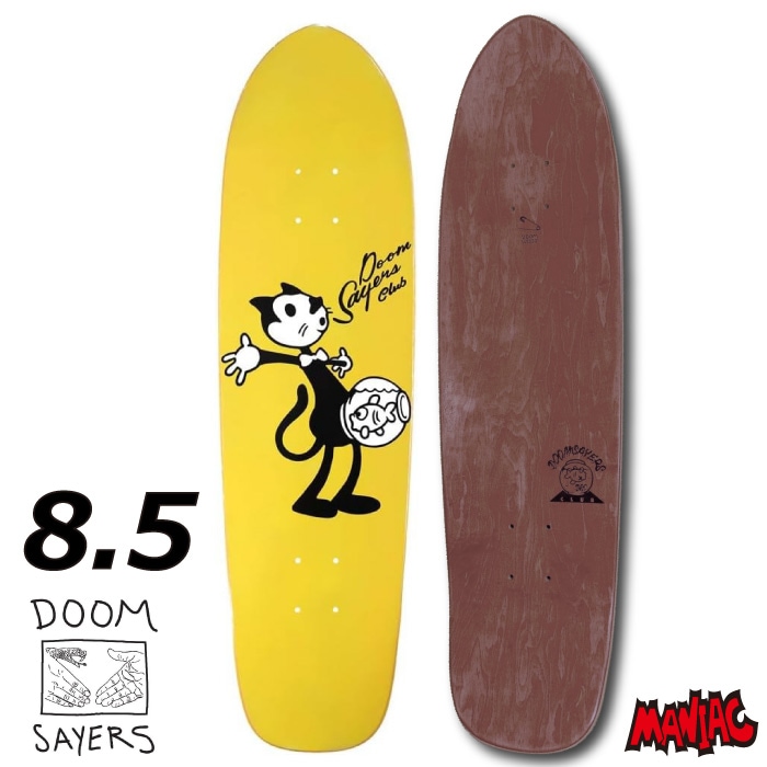 スケボー デッキ クルーザー スケートボード DOOM SAYERS