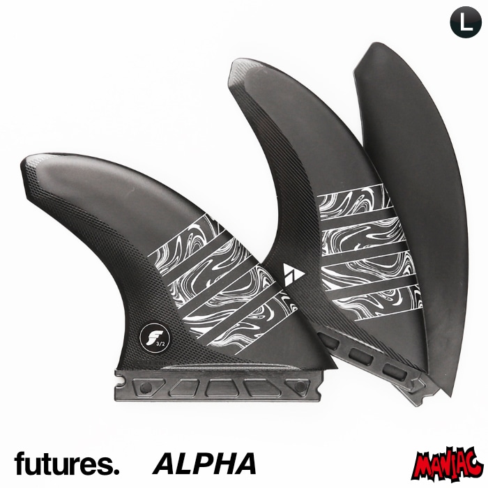 futuresフューチャーフィンALPHA VECTOR 3/2 (Mサイズ) Alpha Vector 3/2 | Thruster Fins | Futures US – Futures Fins US