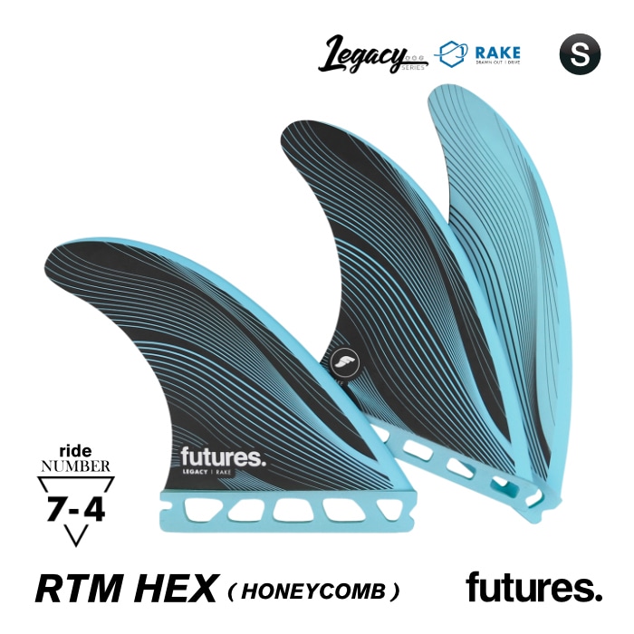 フューチャー フィン トライフィン ショートボード用 FUTURES. FIN